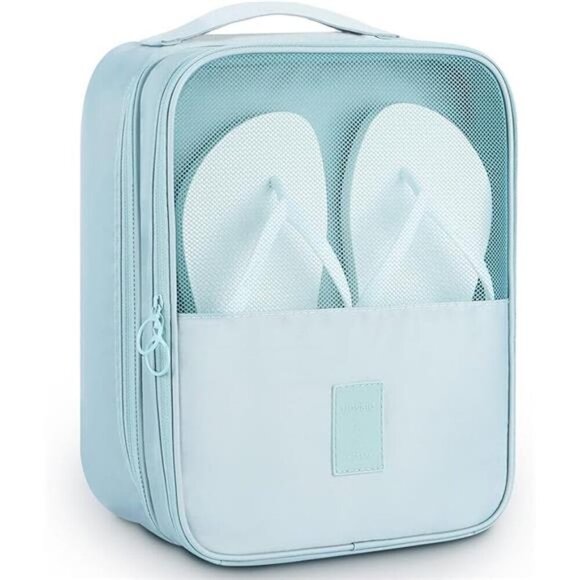 Shoe Bag Holds 3 Pair of Shoes for Travel and Daily Use Storage Pouch - Picture 8 of 8